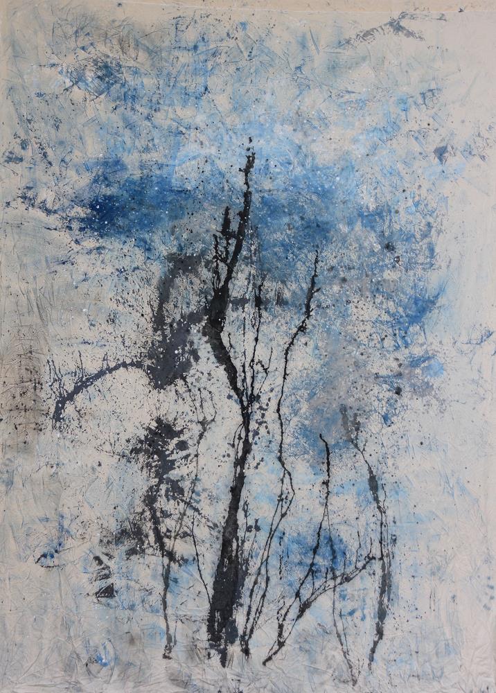 Cheminer dans le bleu